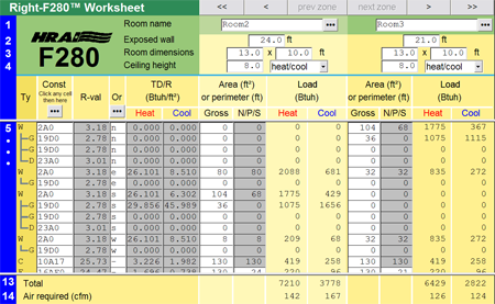 camel heat load calculation software